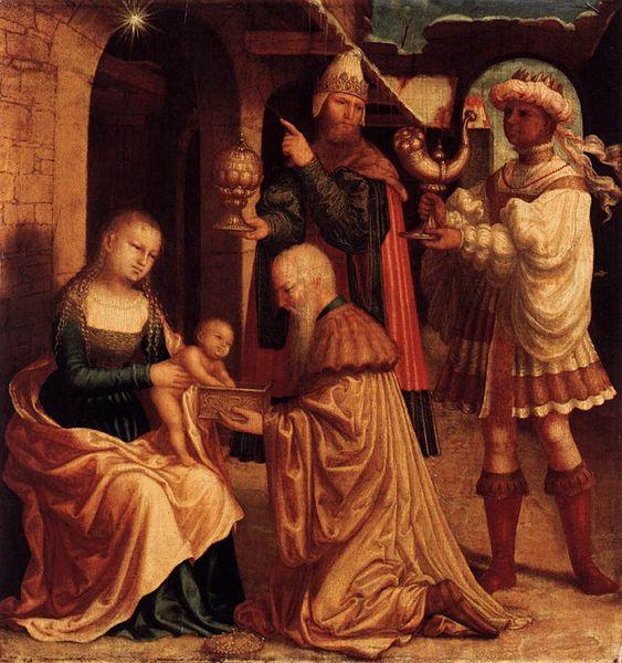 Master of Ab Monogram The Adoration of the Magi oil painting image